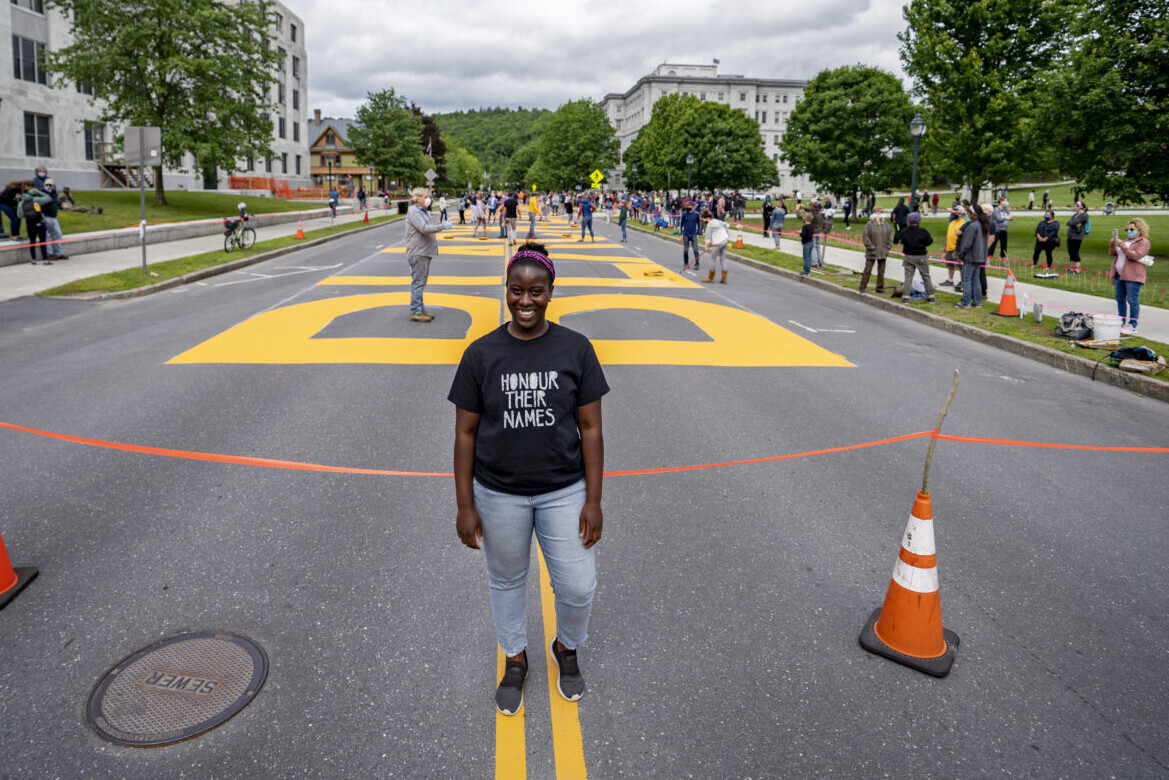 Noel Riby-Williams black lives matter vermont