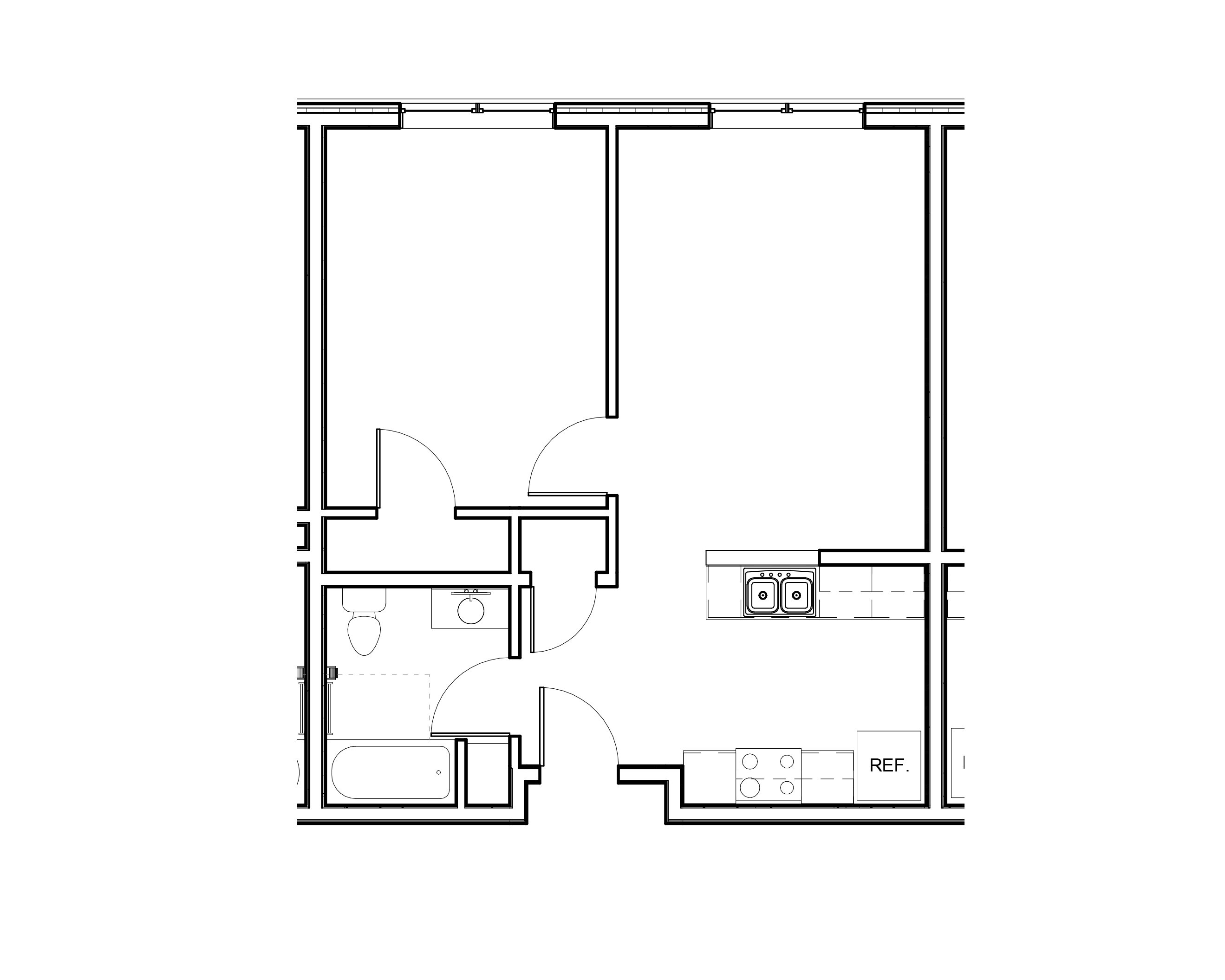 downstreet apartments floor plan