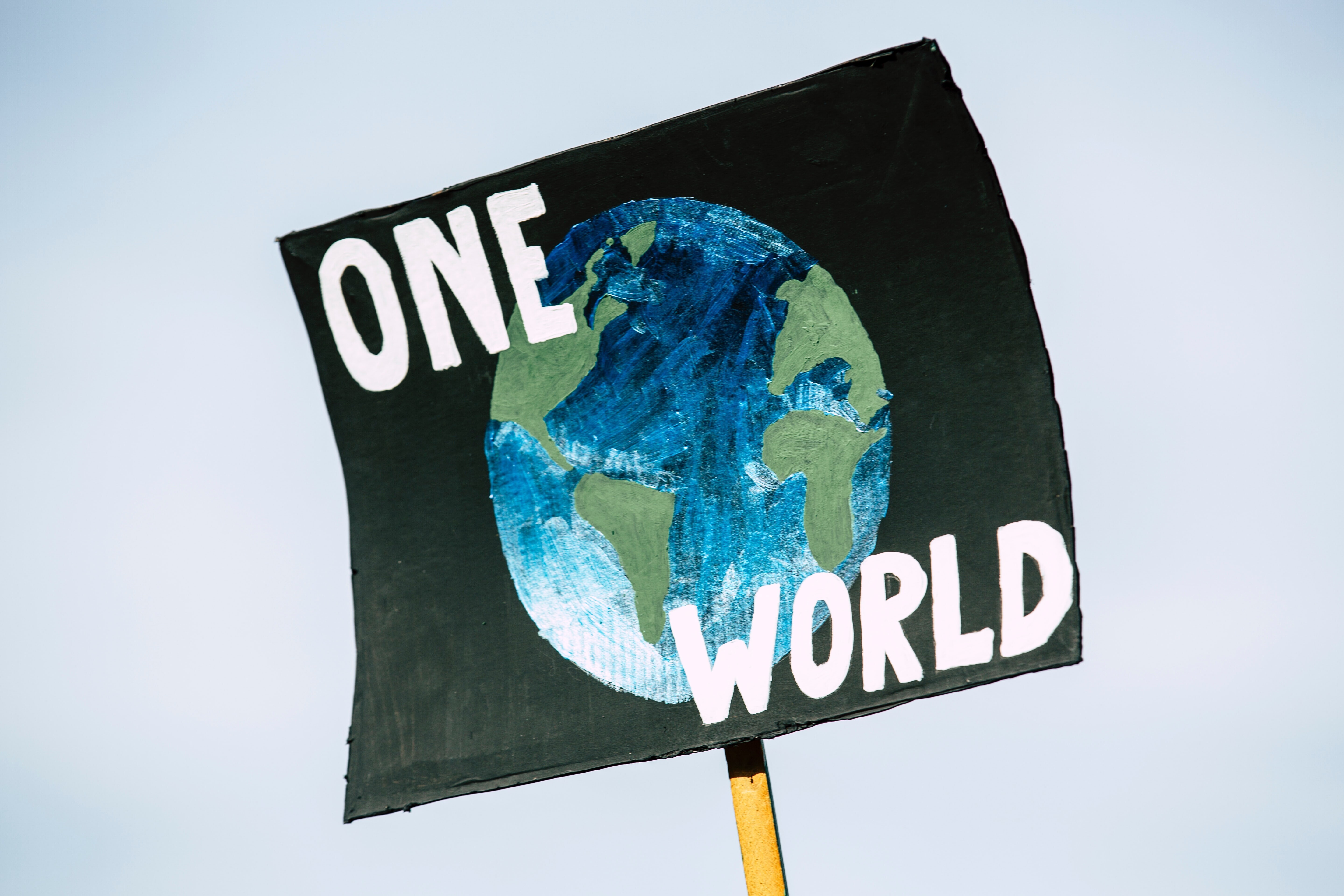 one world sign 