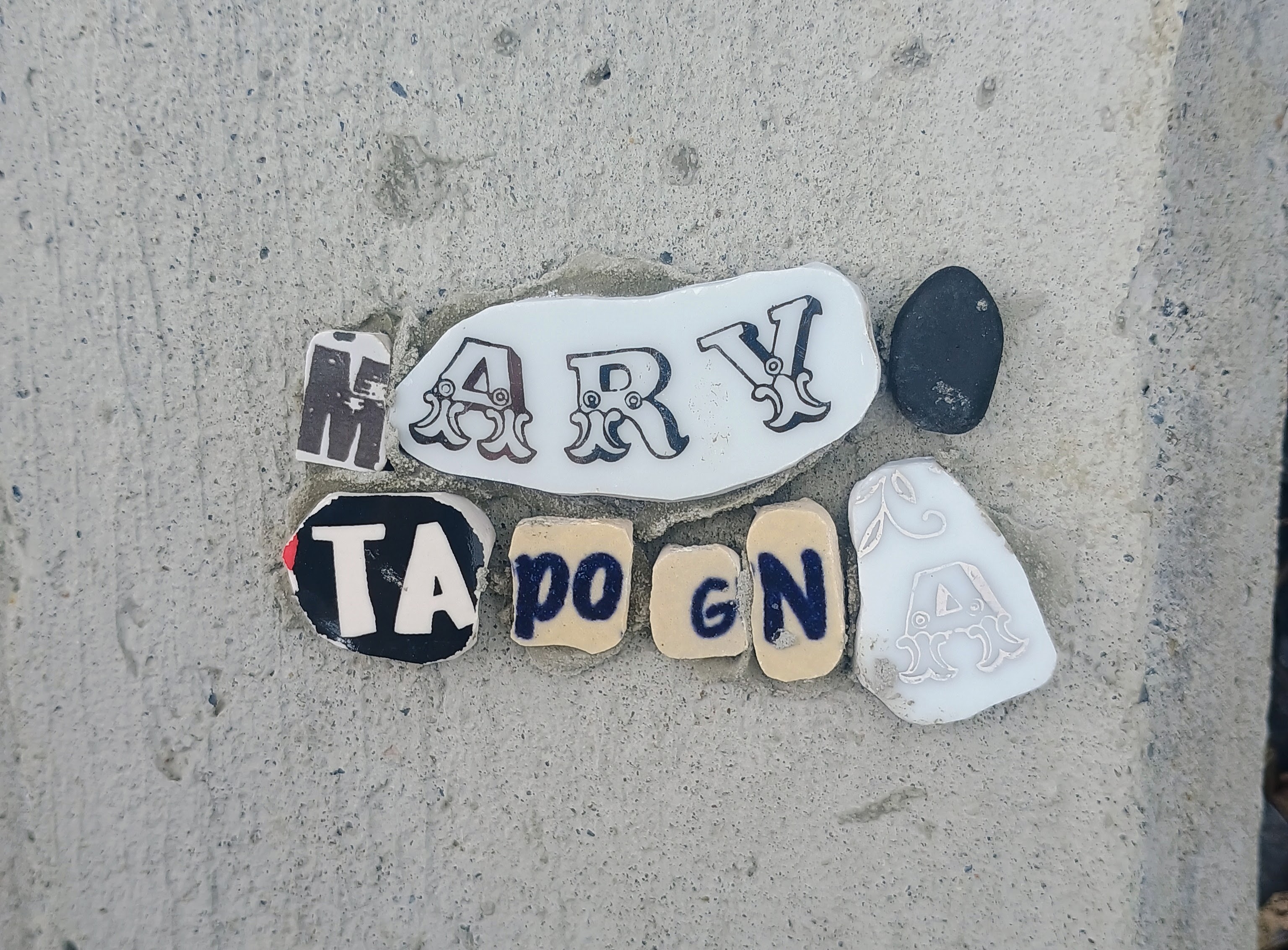 Image of Mary Tapogna's name 